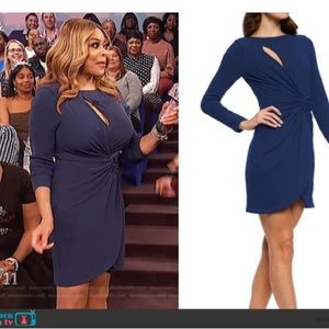 Dress the Population Coby Twisted Wrap Dress